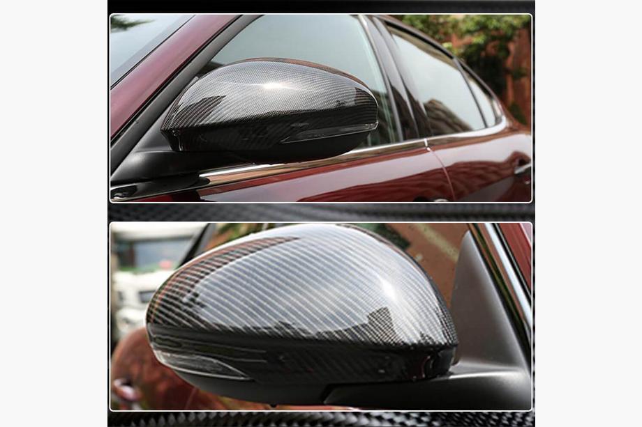 Alfa Romeo Giulia 2016-2022 Coques de Rétroviseurs (Dry Carbon) Photo 12