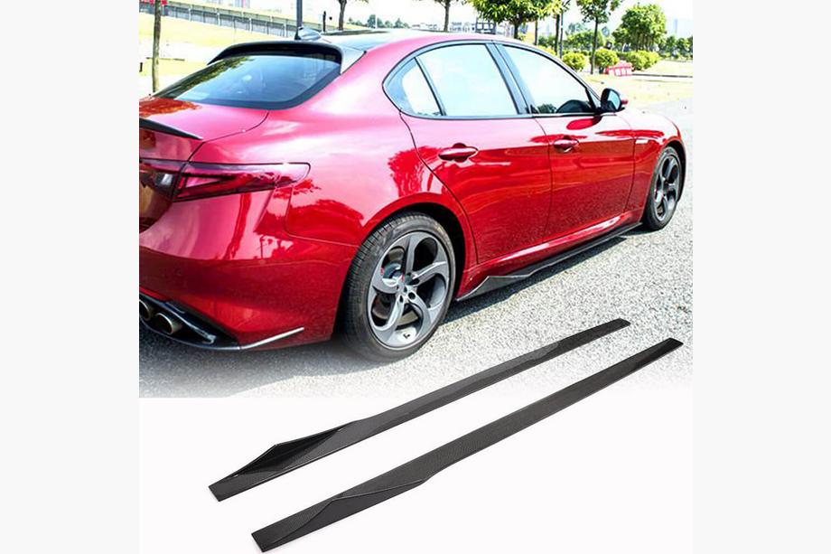 Alfa Romeo Giulia 2016-2022 Bas de Caisse V3 (pour Base/Sport, Carbone) Image