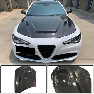 Capot V1 (Carbone) Alfa Romeo Giulia 2016-2022 photo 1