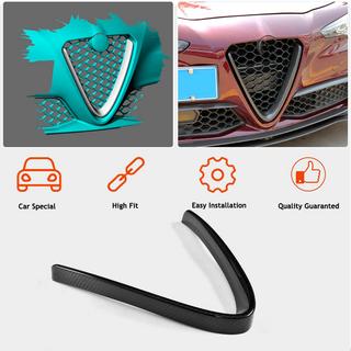 Cache de calandre (pour Base, Carbone Sec) Alfa Romeo Giulia 2016-2022 photo 2
