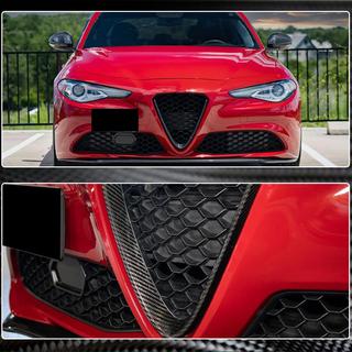 Cache de calandre (pour Base, Carbone Sec) Alfa Romeo Giulia 2016-2022 photo 4