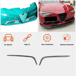 Caches antibrouillard (pour Base, Carbone) Alfa Romeo Giulia 2016-2022 photo 3