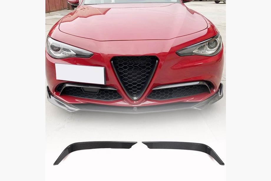 Alfa Romeo Giulia 2016-2022 Caches antibrouillard (pour Base, Carbone) Image