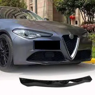 Extension de pare-chocs avant Lip V2 (pour Base, Carbone) Alfa Romeo Giulia 2016-2022 photo 1
