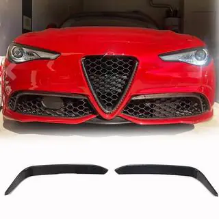 Caches de Phares Antibrouillard (pour Sport, Carbone) Alfa Romeo Giulia 2016-2022 photo 1