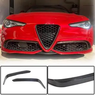 Caches de Phares Antibrouillard (pour Sport, Carbone) Alfa Romeo Giulia 2016-2022 photo 2
