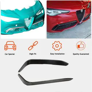 Caches de Phares Antibrouillard (pour Sport, Carbone) Alfa Romeo Giulia 2016-2022 photo 3