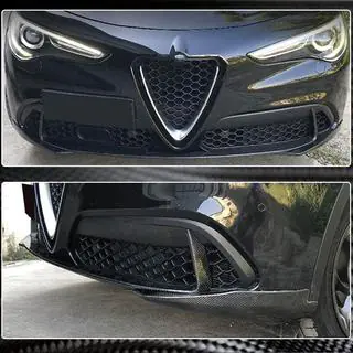 Lame avant (pour Base, 2017-2023, Carbone) Alfa Romeo Stelvio 2016- photo 4