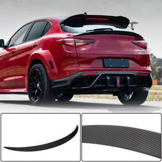 Spoiler inférieur V3 (2017-2023, Carbone sec) Alfa Romeo Stelvio 2016- photo 1