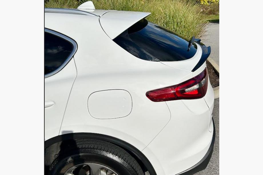Alfa Romeo Stelvio 2016- Spoiler inférieur V2 (2017-2023, Carbone sec) Image