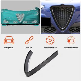Cache de Calandre (2017-2023, Carbone Sec) Alfa Romeo Stelvio 2016- photo 2