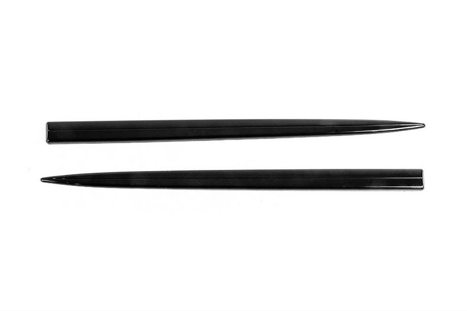 Baguettes latérales universelles (2 pièces, noir) Photo 2