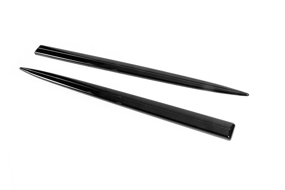 Baguettes latérales universelles (2 pièces, noir) Photo 3