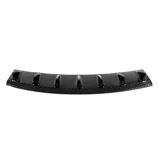 Diffuseur Arrière Universel Type-A (1pc, Noir Brillant, Plastique ABS) photo 2