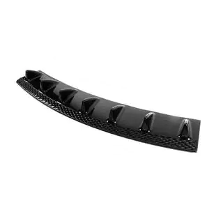 Diffuseur Arrière Universel Type-A (1pc, Noir Brillant, Plastique ABS) photo 4