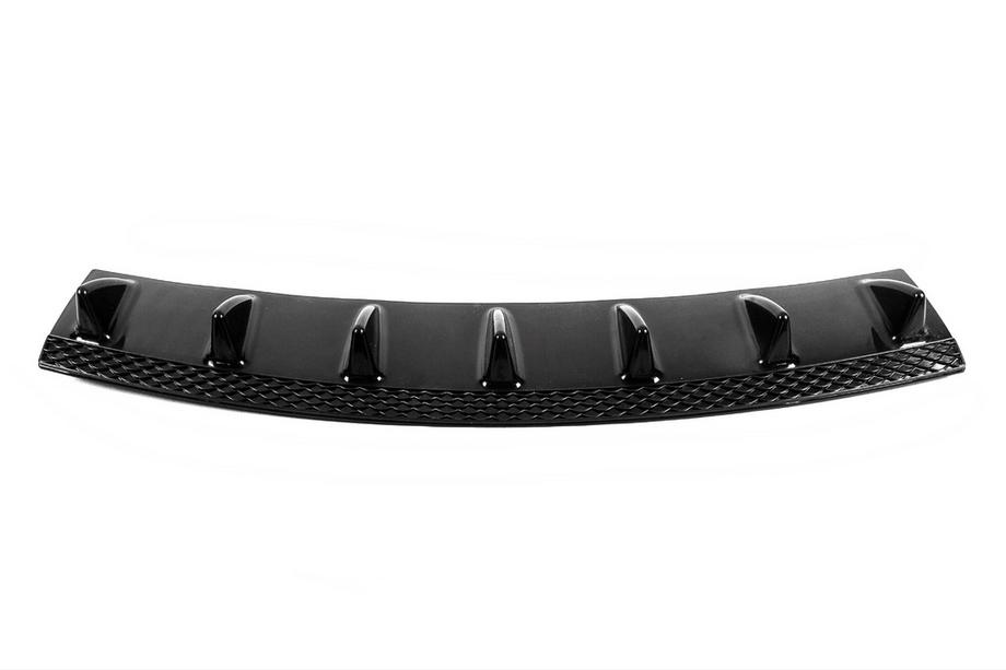 Diffuseur Arrière Universel Type-A (1pc, Noir Brillant, Plastique ABS) Photo 2