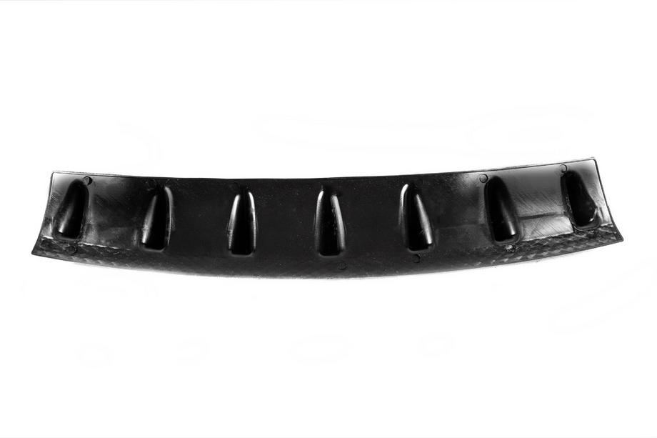 Diffuseur Arrière Universel Type-A (1pc, Noir Brillant, Plastique ABS) Photo 7