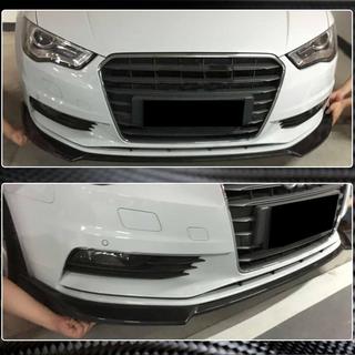 Lame de pare-chocs avant Lip V1 (pour Base 2012-2016 Sedan, Carbone) photo 3