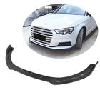 Audi A3 2012-2020 Lame avant pare-chocs V1 (pour Base 2017-2020 HB, Carbone) photo 1