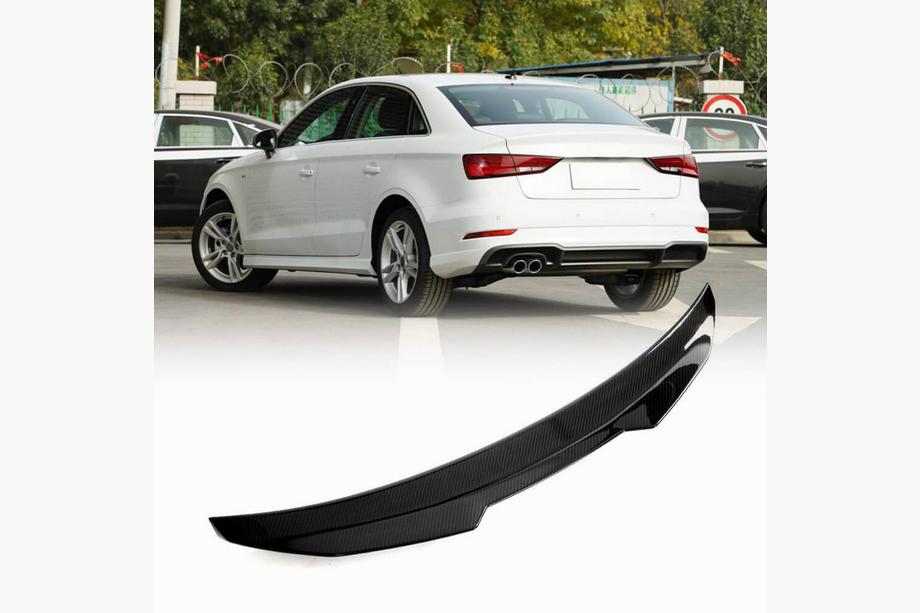 Audi A3 2012-2020 Spoiler V10 (pour berline, carbone) Photo 1
