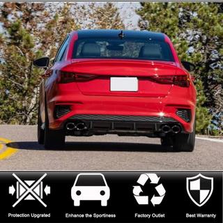 Diffuseur arrière V2 pour S-Line Sedan 2020-2023 (Carbone) photo 2