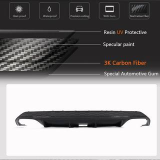 Diffuseur arrière V2 pour S-Line Sedan 2020-2023 (Carbone) photo 4
