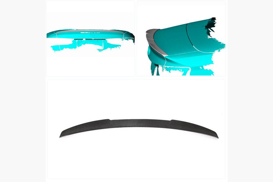 Audi A3 2012-2020 Aileron (Cabriolet, Carbone) Photo 2