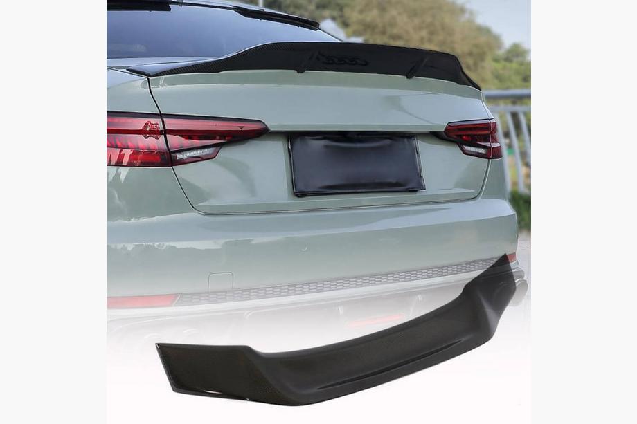 Audi A3 2012-2020 Becquet V1 (pour Berline, Carbone) Image