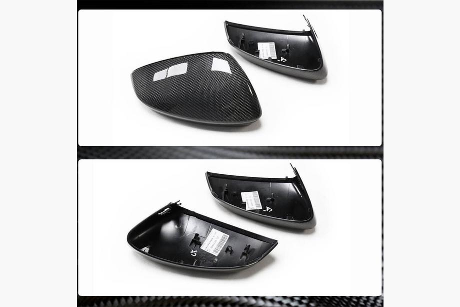 Audi A3 2020- Coques de Rétroviseurs LHD (Carbone) V3 Photo 4