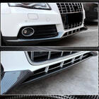 Audi A4 B8 2007-2015 Lame centrale de pare-chocs avant (pour Base 2007-2011, Carbone) photo 3