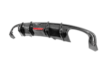 Audi A4 B9 2015-2024 Diffuseur de pare-chocs arrière (pour Base Sedan 2015-2019, Carbone) photo 3