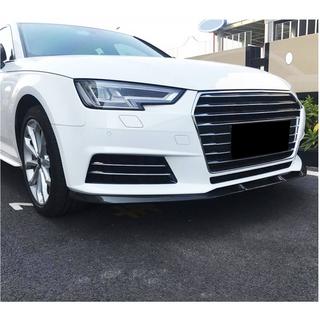 Lame de pare-chocs avant Lip V1 (pour Base Sedan 2015-2019, Carbone) photo 3