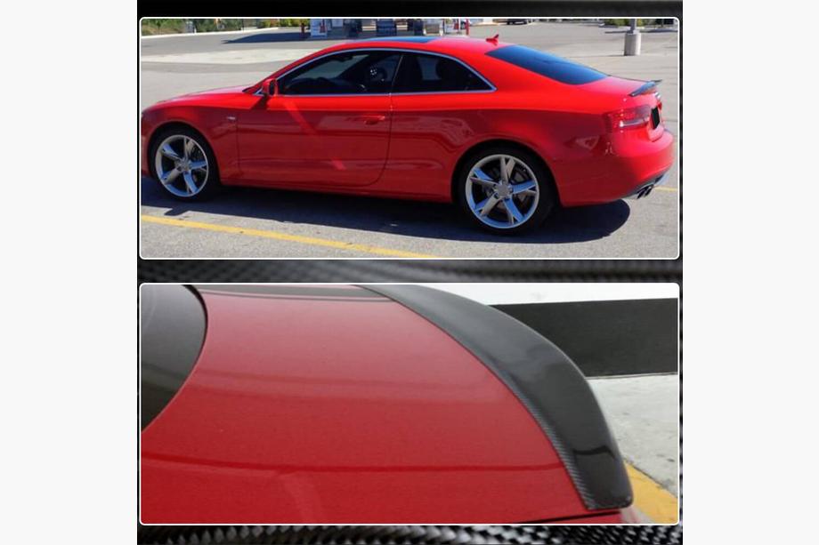 Audi A5 2007-2015 Aileron V5 (pour Coupe, Carbone) Photo 4