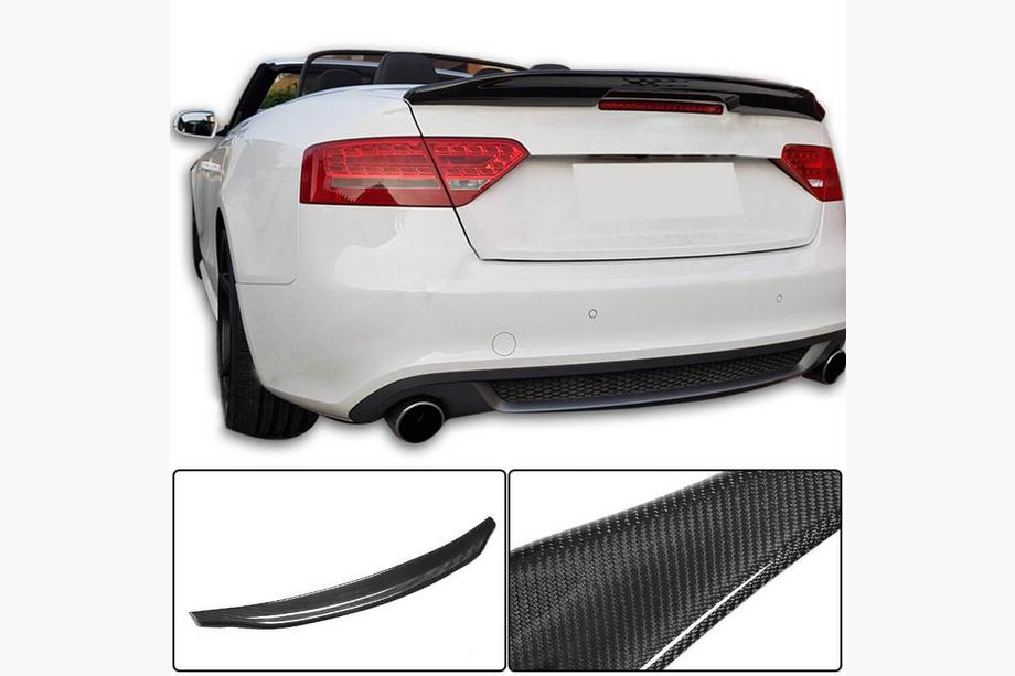 Audi A5 2007-2015 Aileron de coffre arrière (FRP) Photo 1