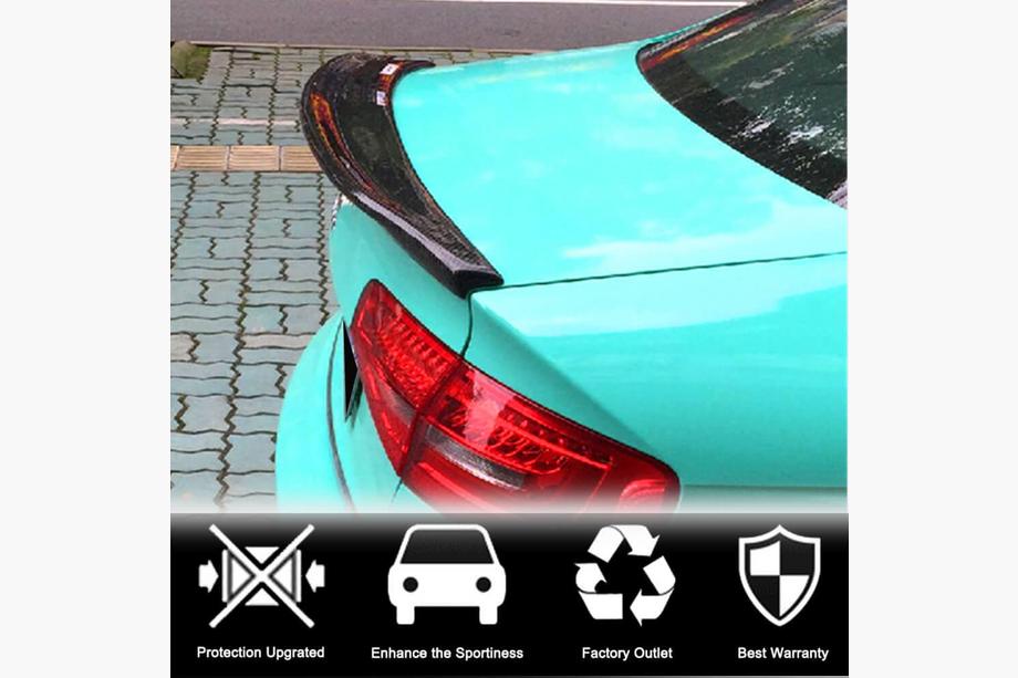 Audi A5 2007-2015 Aileron de coffre arrière (FRP) Photo 2
