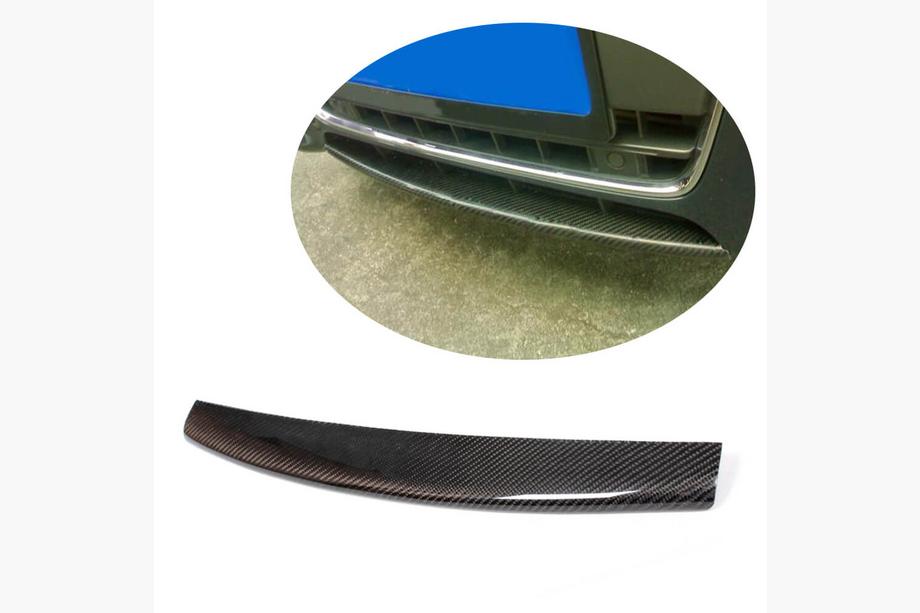 Audi A5 2007-2015 Lame Avant Pare-chocs V1 (pour Base 2007-2011, Carbone) Image