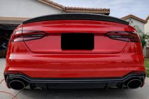 Audi A5 2016-2025 Aileron V6 (pour Sportback, Carbone) photo 2