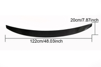 Audi A5 2016-2025 Aileron V6 (pour Sportback, Carbone) photo 6