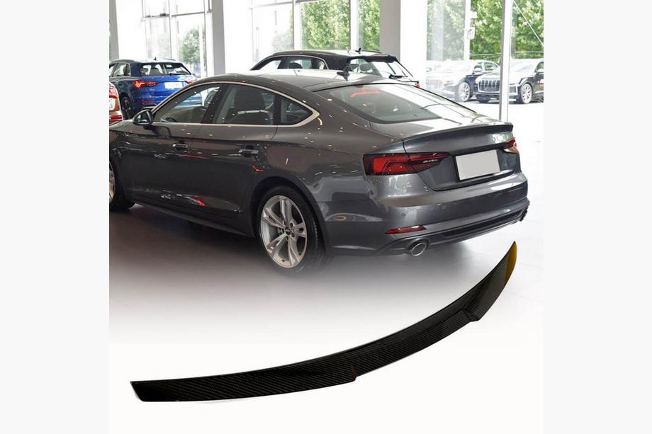 Audi A5 2016-2025 Aileron V5 (pour Sportback, Carbone) Image