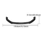 Audi A5 2016-2025 Lame avant Lip V2 (pour S-Line 2016-2020, Carbone) photo 8