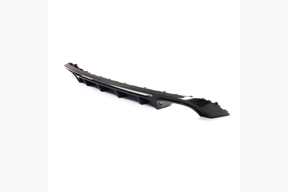 Audi A5 2016-2025 Diffuseur de Pare-chocs Arrière V3 (pour S-Line 2016-2020, Carbone) Photo 7