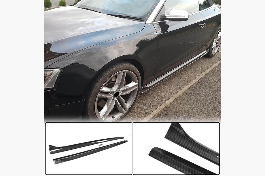 Audi A5 2007-2015 Bas de Caisse (Coupé/Cabriolet, Carbone) Image
