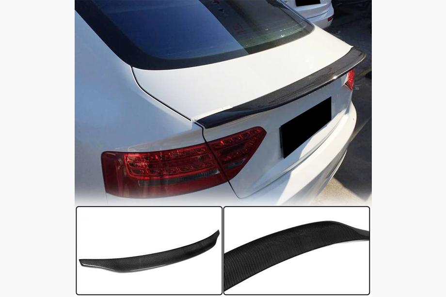 Audi A5 2007-2015 Aileron V2 (pour Sportback, Carbone) Photo 1