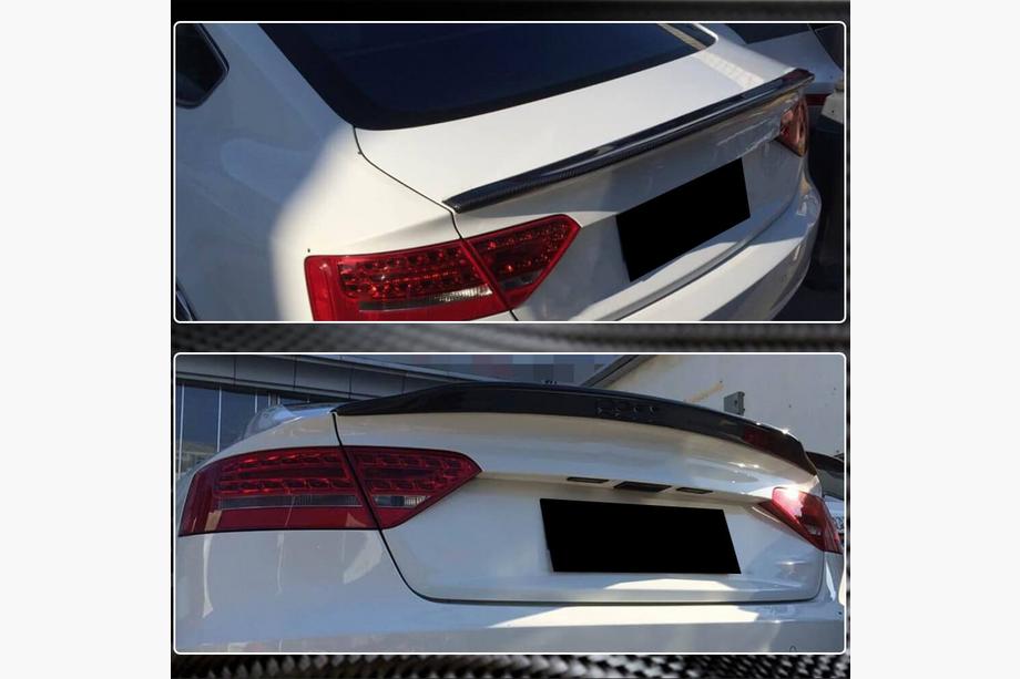 Audi A5 2007-2015 Aileron V2 (pour Sportback, Carbone) Photo 4