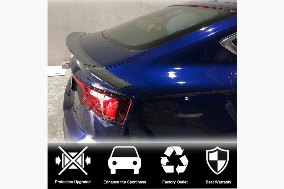 Audi A5 2016-2025 Aileron V2 (pour Sportback, Carbone) Photo 3