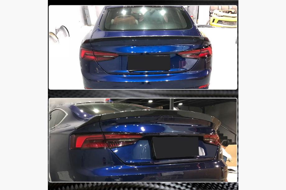 Audi A5 2016-2025 Aileron V2 (pour Sportback, Carbone) Photo 4