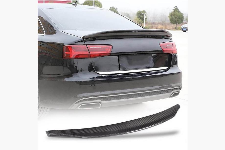 Audi A6 C7 2011-2017 Spoiler Lip V2 (Carbone) Image