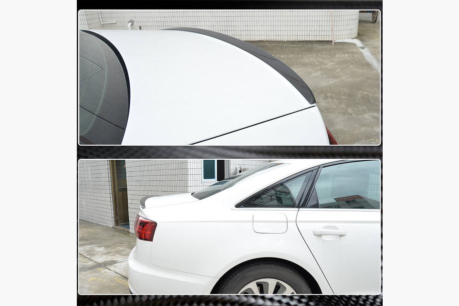 Audi A6 C7 2011-2017 Spoiler Lip V3 (Carbone) Photo 4