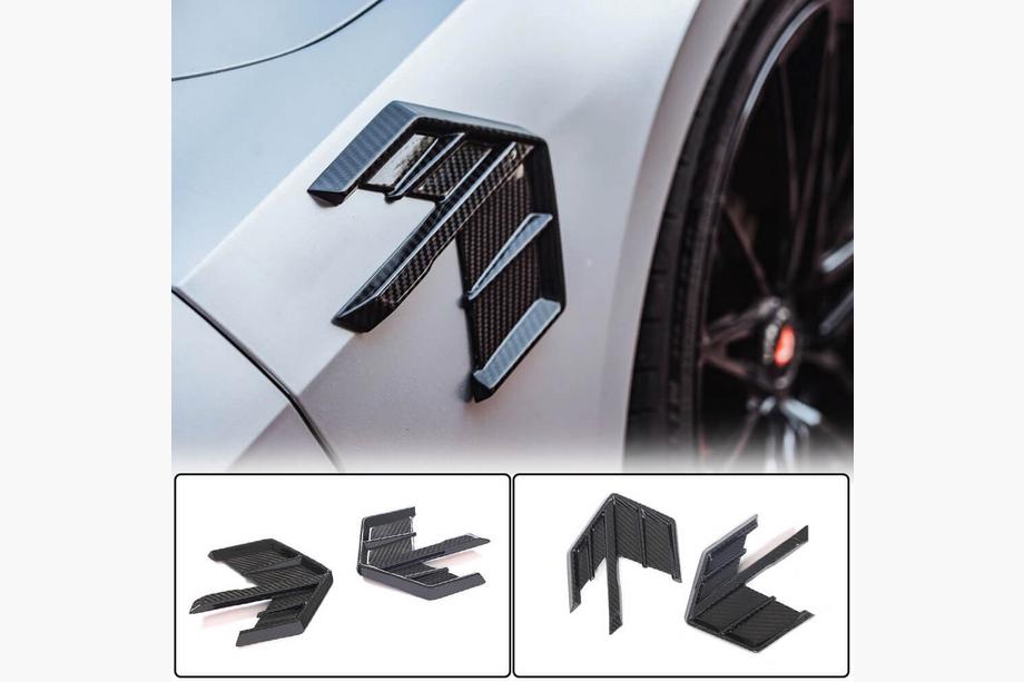 Audi A7 2018- Couvre-ailes (2018-2022, Carbone sec) Image