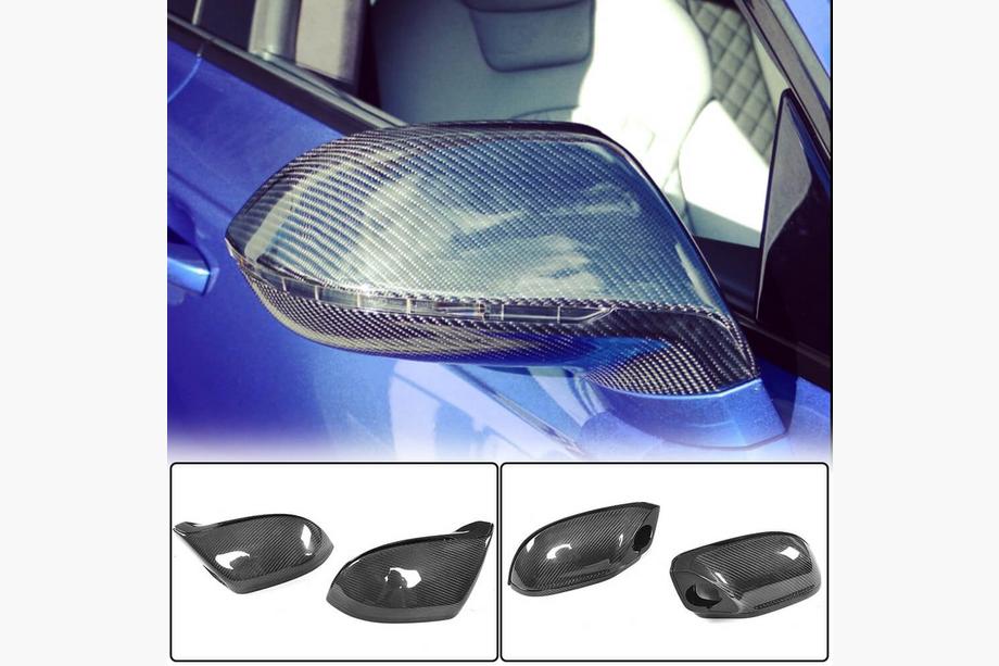 Audi A7 2010-2018 Coques de Rétroviseurs (Carbone) Photo 2